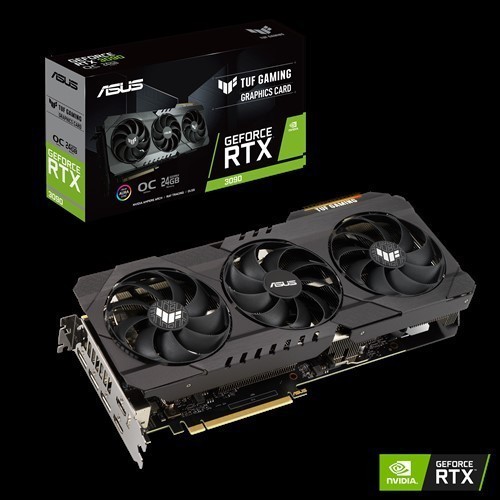 Vga Asus Tuf Gaming RTX 3090 OC 24G - Geforce RTX 3090 24GB Asus Tuf Gaming - Asus RTX3090 24GB