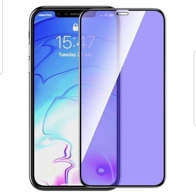 Tempered Glass Anti Blue Light Radiasi IPHONE X XS XR XS MAX 11 11 PRO 11 PRO MAX Full Cover 10D