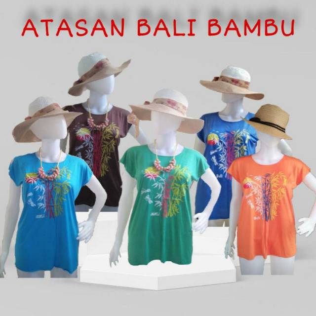 ATASAN ASLI BALI  MOTIF BAMBU  Shopee Indonesia