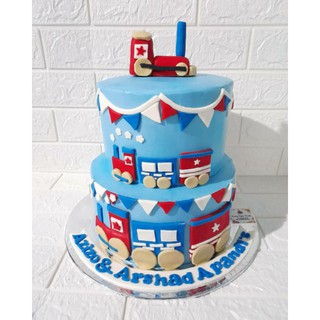 Jual Kue Ulang Tahun Kereta Cake Ultah Tart Train Shopee Indonesia