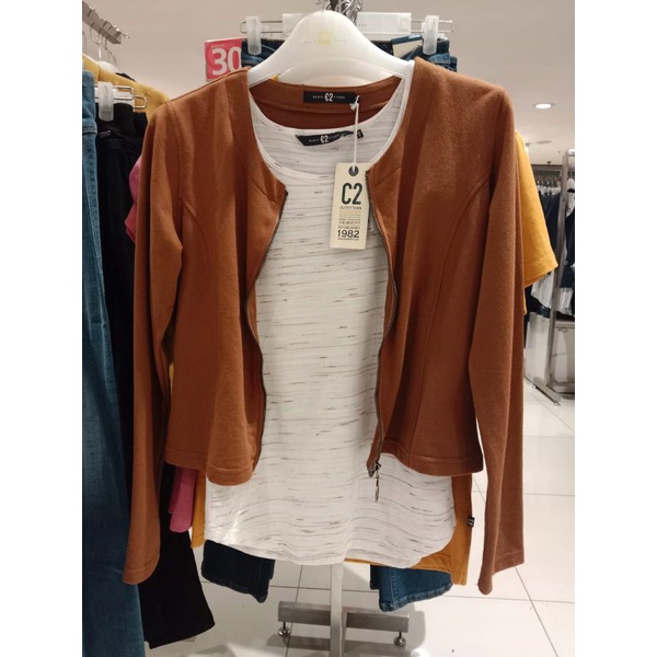 Kemeja + outher wanita original c2&flamoush