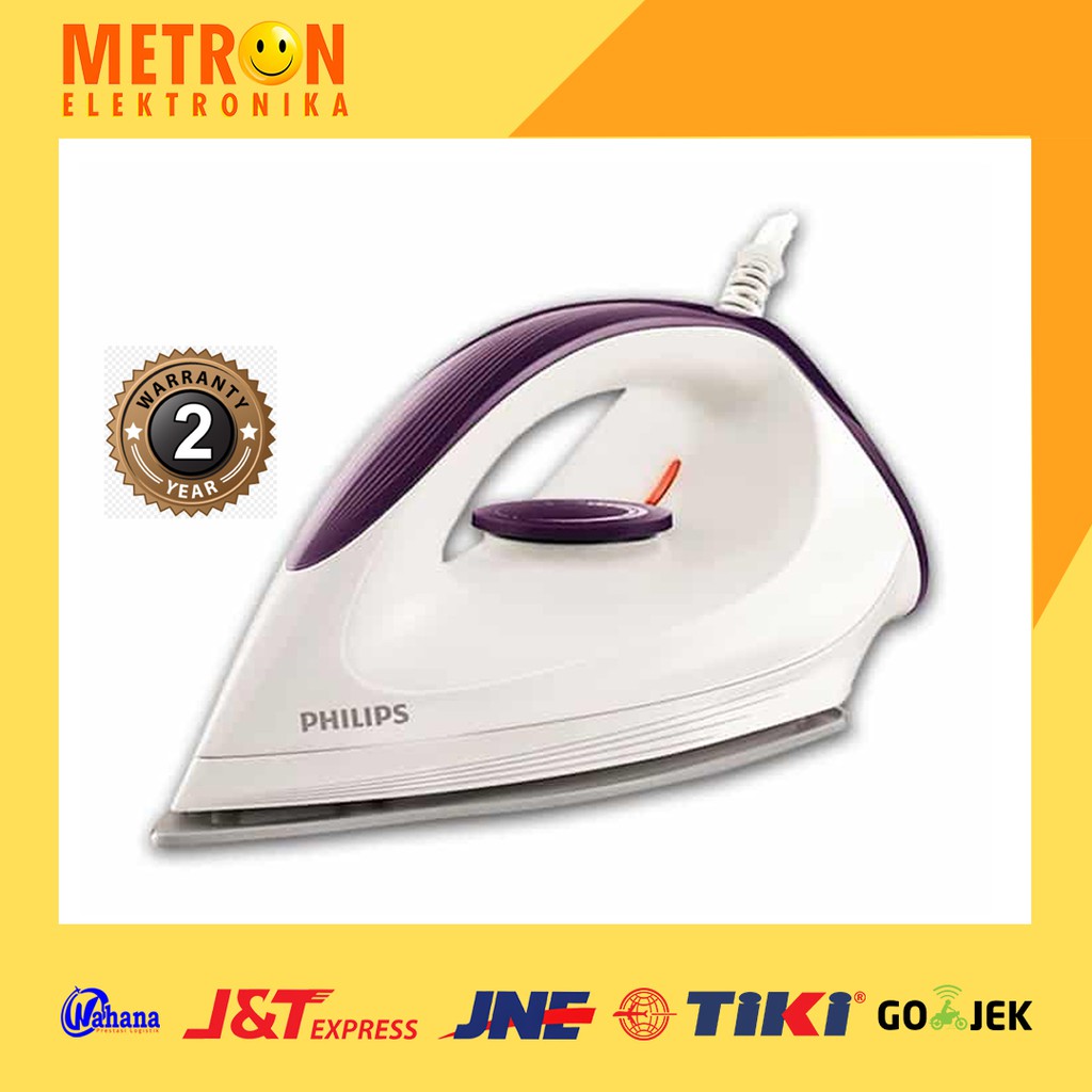 PHILIPS GC 160/27 / SETRIKA GOSOKAN KERING PUTIH 350 WATT / DRY IRON WHITE / GC160