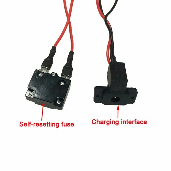JAG DC LUBANG CAS CHARGER ADAPTOR SEKRING 7 AMPER MAINAN MOBIL AKI MOBILAN ANAK 6 VOLT 12 VOLT