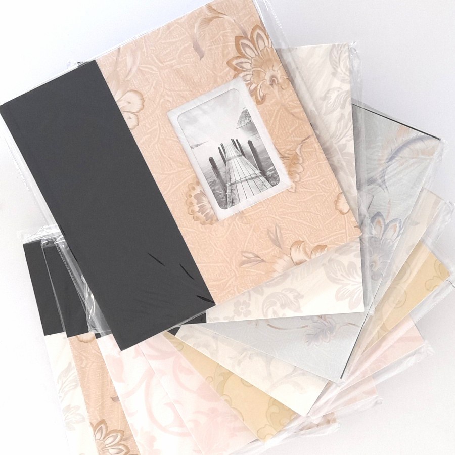 Album Foto Magnetic Jumbo 10 Sheet Hitam Murah