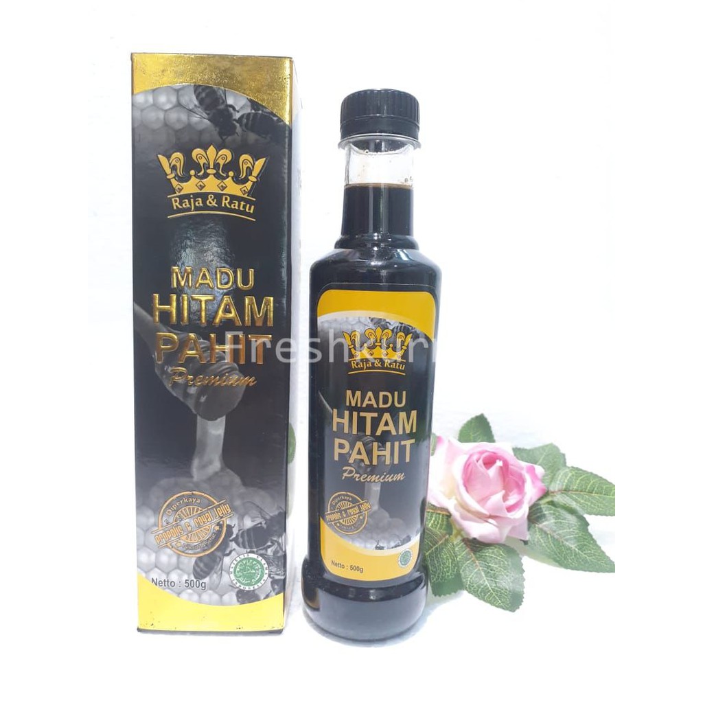 

MADU HITAM PAHIT PREMIUM RAJA & RATU 500 Gr