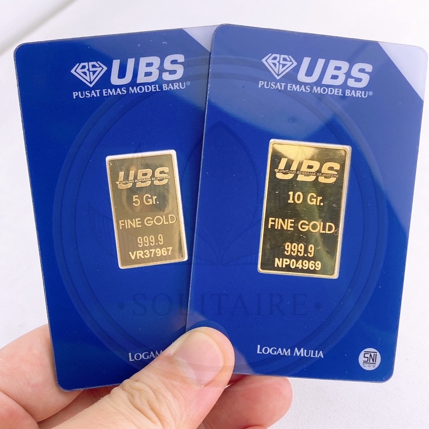 UBS Logam Mulia 5 Gram & 10 Gram  PRESS TERBARU / SNI TERBARU TERMURAH / LM EMAS UBS 5G 5GR 10G 10GR