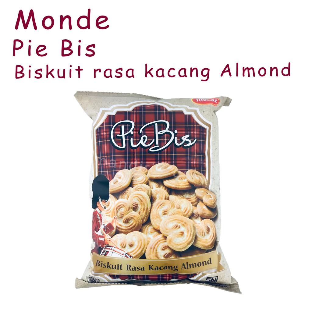 BISKUIT RASA KACANG ALMOND *MONDE * 190g