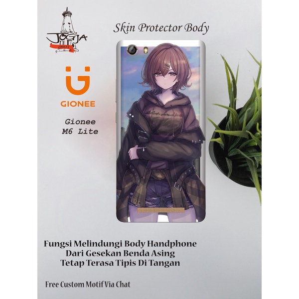 Dapat 2pcs Garskin Gionee M6 Lite motif anime - Free Custom Motif