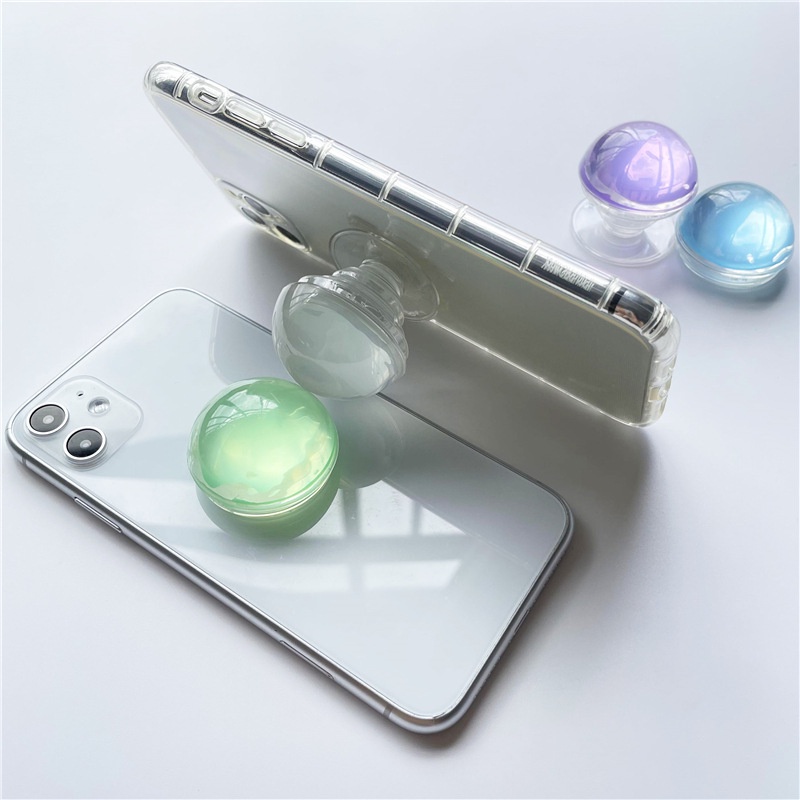 Popsocket Hp / Smartphone Bentuk Bola Kristal Warna-Warni