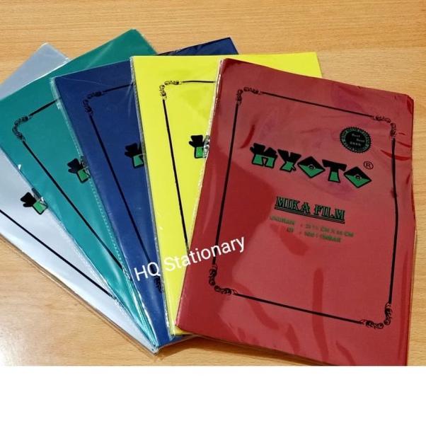 

◌ Plastik Jilid Mika/Mica Cover Ukuran Folio/F4 - Merah ◙