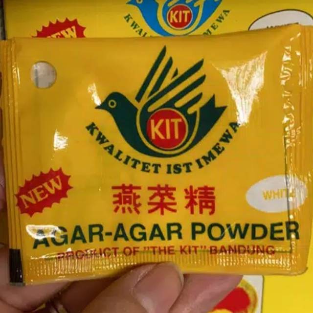 

AGAR AGAR KIT 7gr x 1pcs (Rp. 41.400/Lusin)