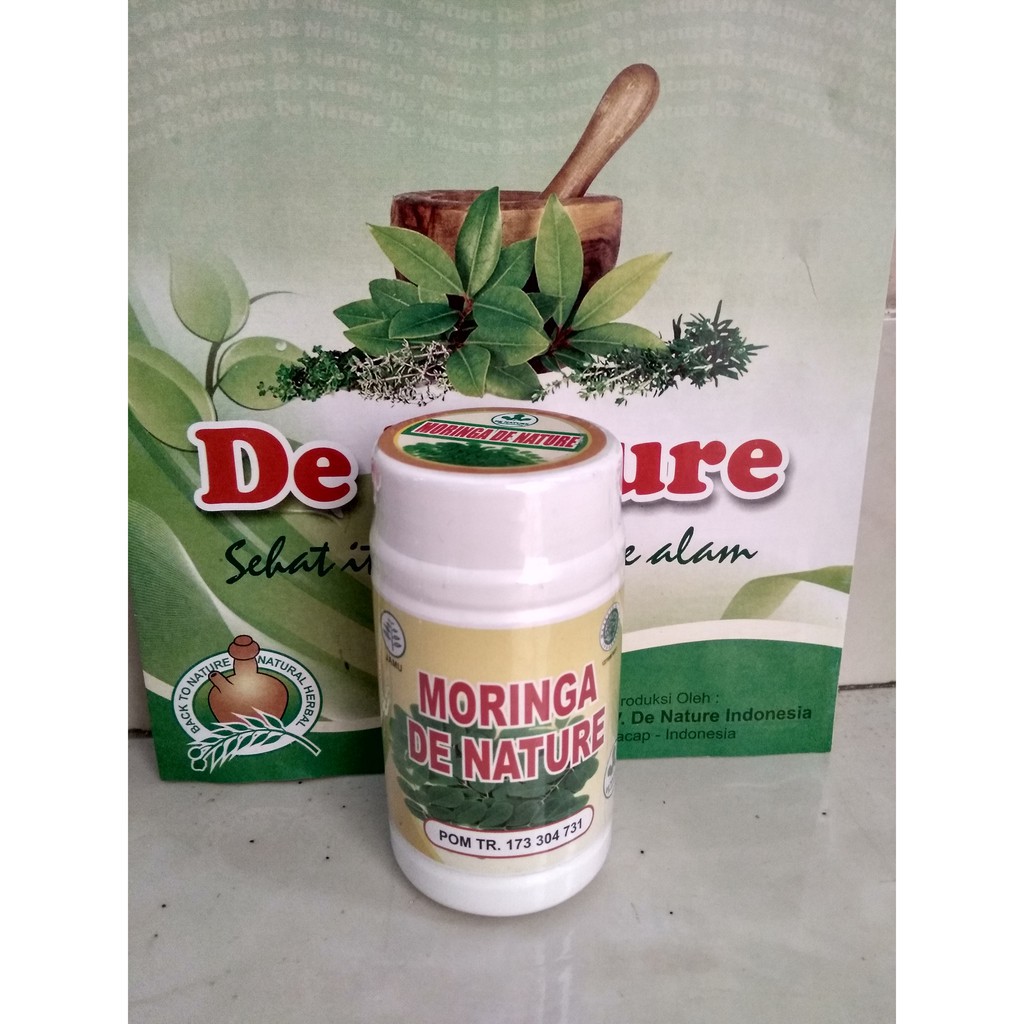 MORINGA Obat Herbal DE NATURE untuk membantu meredakan nyeri sendi, maag Kronis dan Asam lambung-2