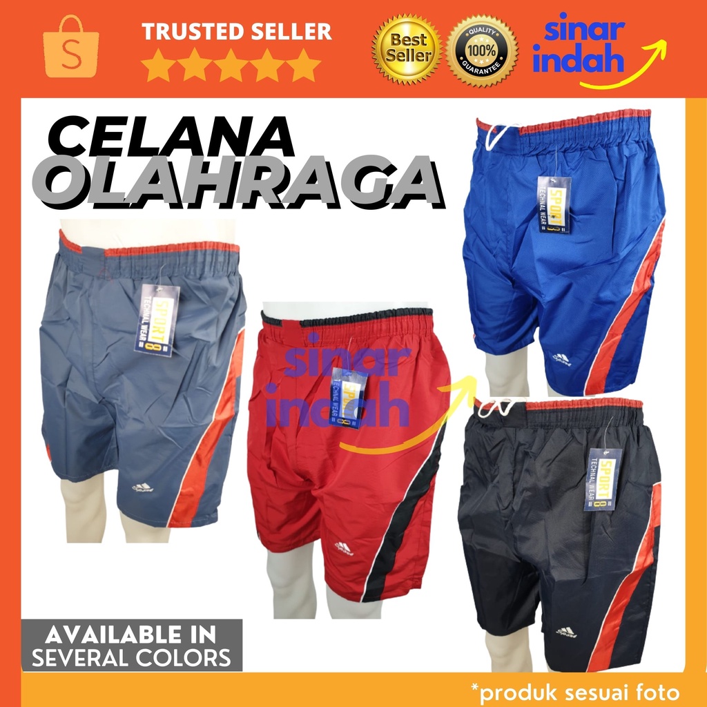CELANA BAHAN MIKRO CELANA OLAHRAGA PENDEK LARI BOLA RUNNING DRYFIT MEDAN