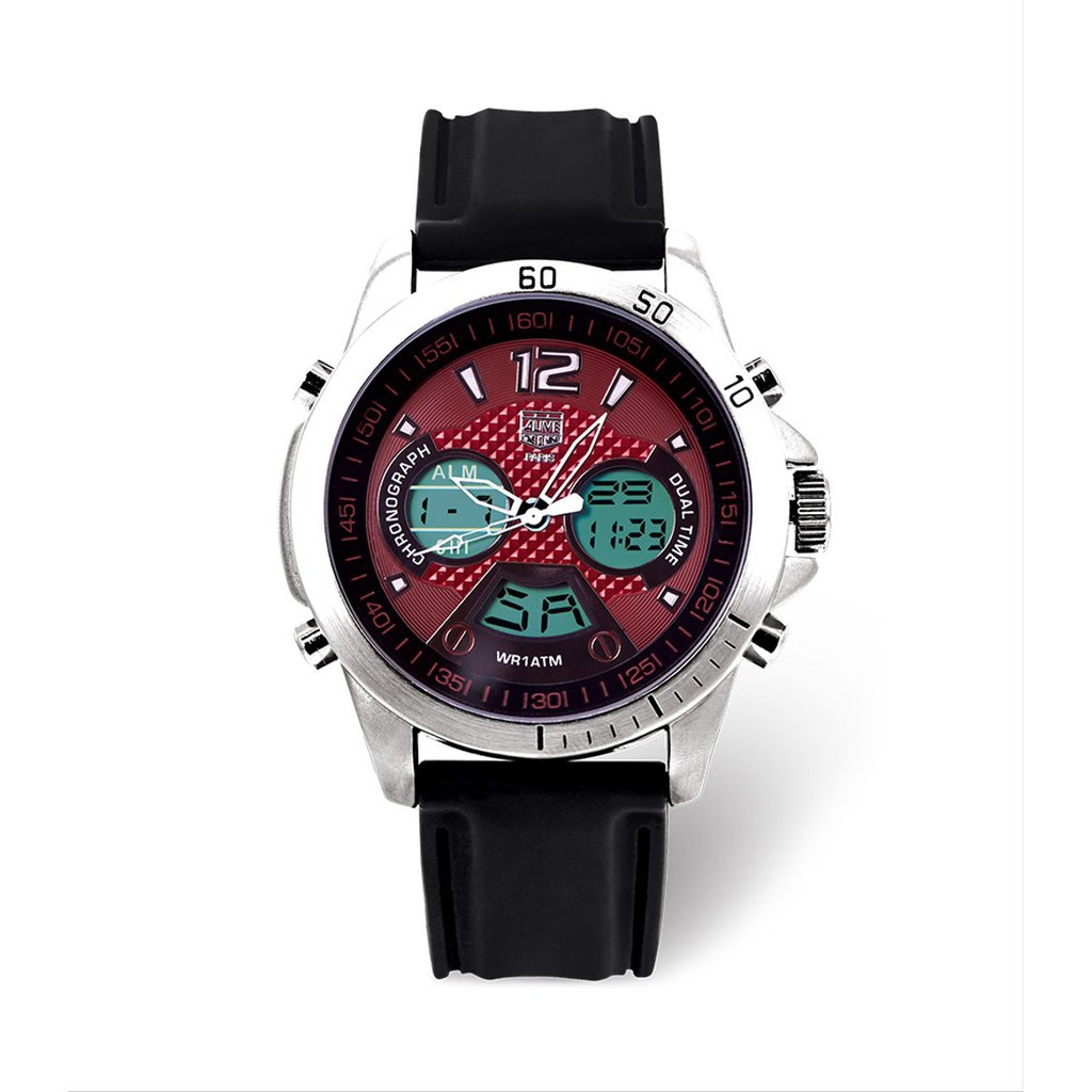 JAM TANGAN PRIA ALIVE HITAM DIGITAL HEINRICH GPU832B5 ORIGINAL SOPHIE PARIS