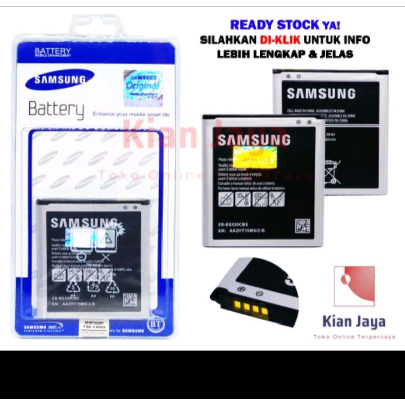 BATRAI ORI 99 SAMSUNG TIPE J 2 PREM J3/G350/j1 Ace/ j2 /j200/Chamc3303