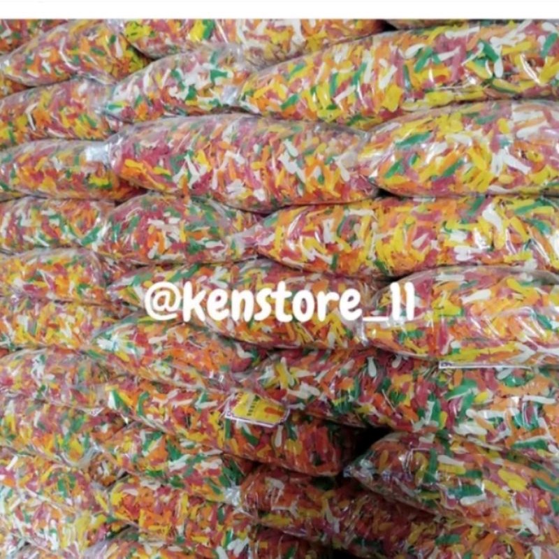 

Kerupuk Jadul Ikan/ Kerupuk ikan Warna warni/ Kerupuk mentah [250gr]