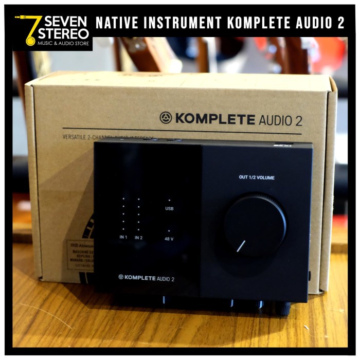 {suhadistore} Native Instruments Komplete Audio 2 Desktop USB Audio Interface Murah