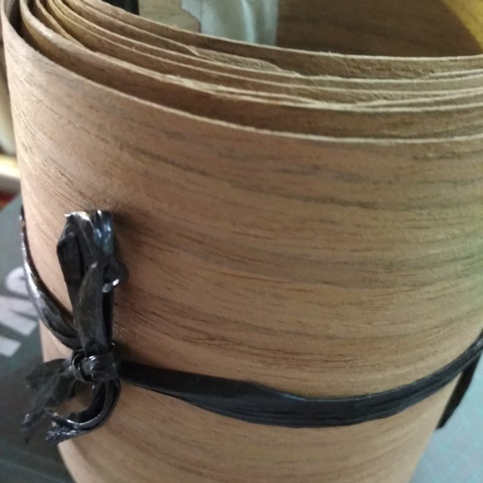 veneer kulit kayu jati/ teakwood