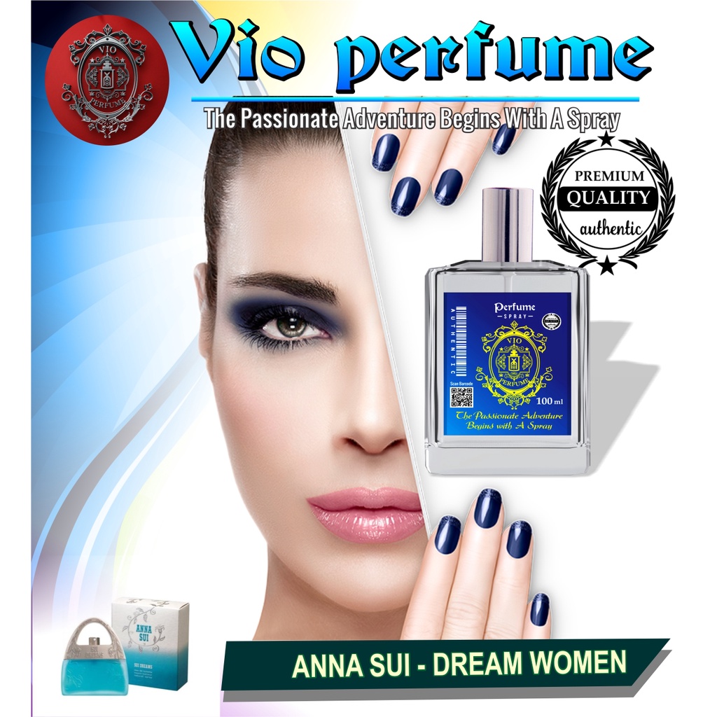vio parfume-parfume wanita ANNA SUI - DREAM WOMEN minyak wangi tahan lama perfume cewe