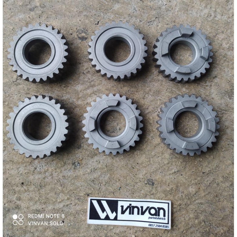 gigi 6 oplosan rasio tiger 26T murah