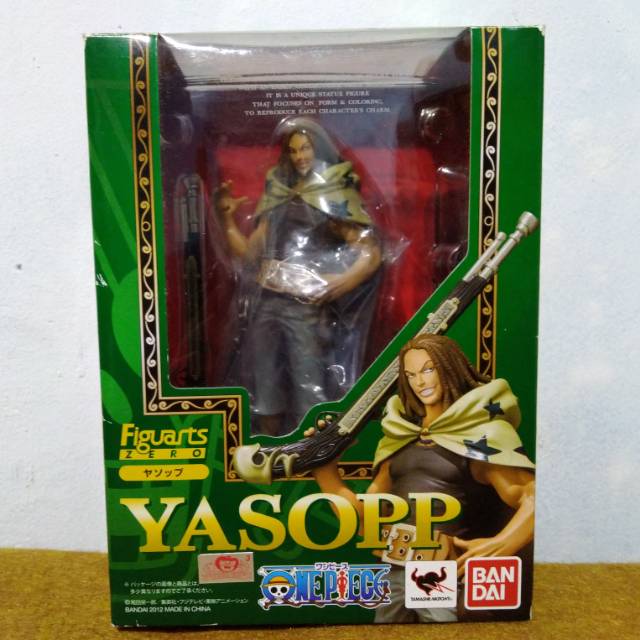 Figuarts Zero Yasopp ORI Bandai One Piece PVC Figure FZO Usopp Yassop