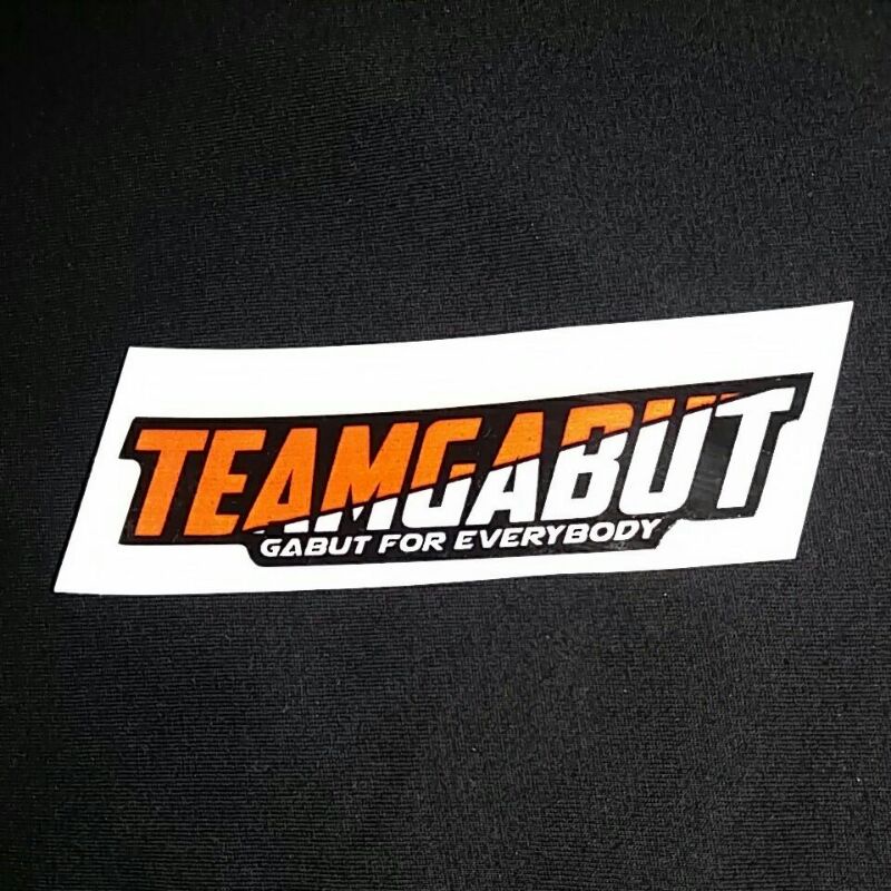 

STICKER PRINT CUTTING TEAMGABUT