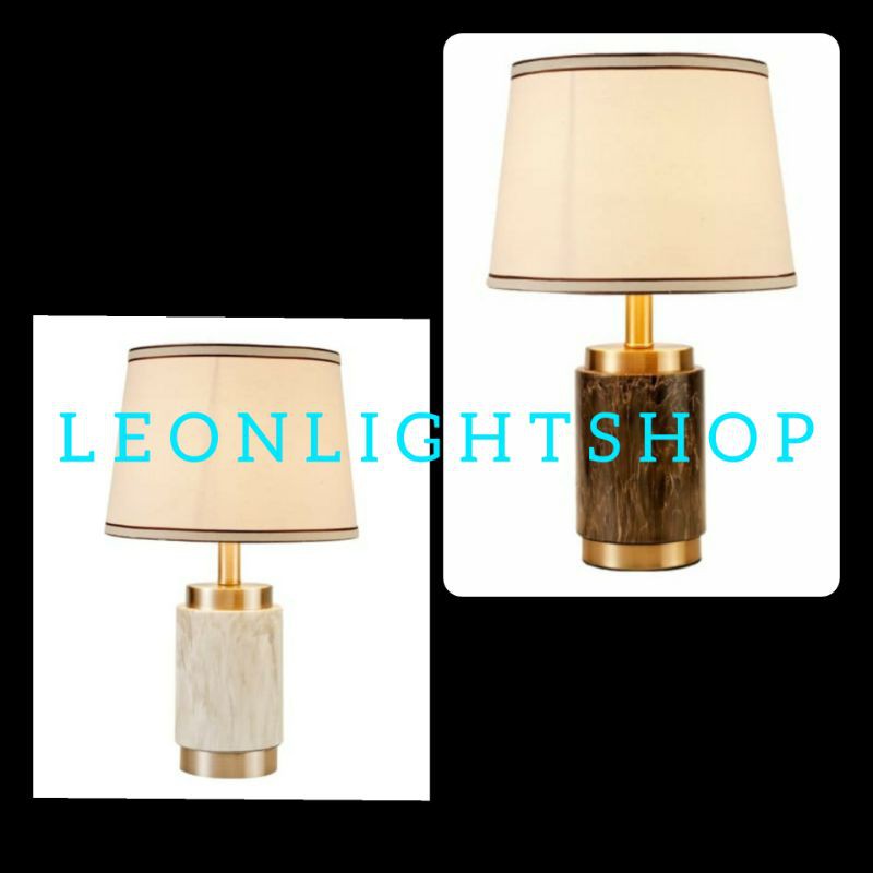 EGLARE LAMPU MEJA MARBLE 28CM/ACE HARDWARE LAMPU TIDUR/LAMPU MEJA/LAMPU NAKAS KAMAR TIDUR/TABLE LAMP