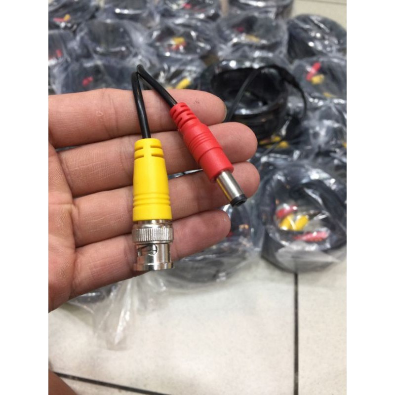 KABEL JADI 20M + Jack / KABEL CCTV JADI / TINGGAL COLOK SAJA