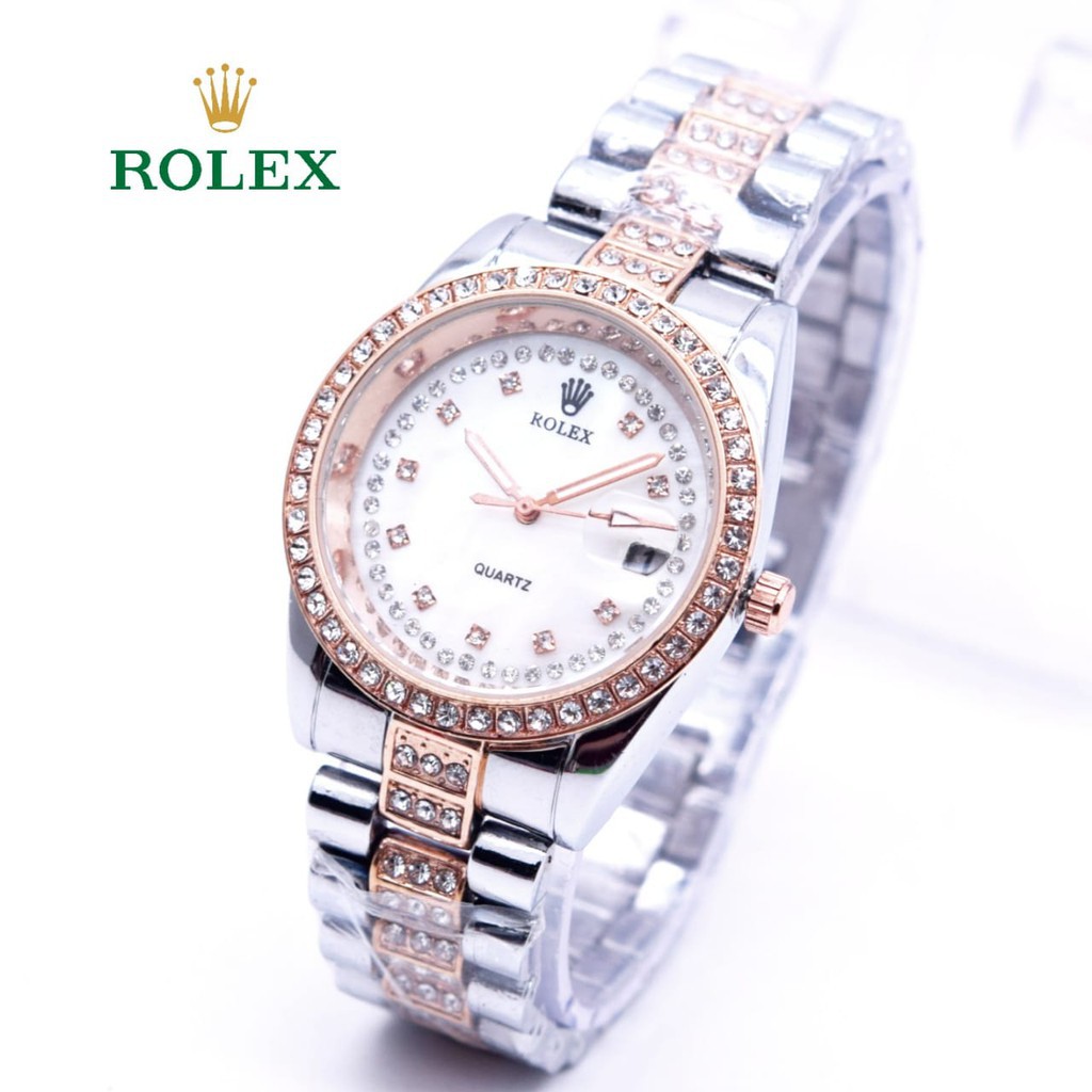 jam tangan wanita fashion ROLEX diamond