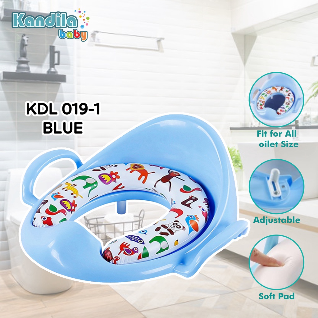 KANDILA Soft Baby Potty Seat Ring Toilet Bayi with Handdle