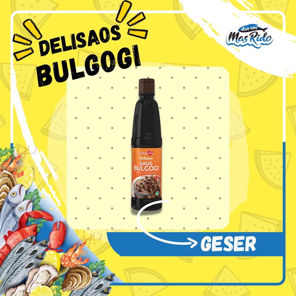 

Mamasuka Delisaos Saus Bulgog Sauce Bulgogi Praktis Kemasan Botol Harga Termurah