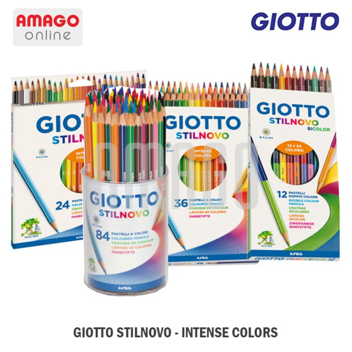 GIOTTO STILNOVO - CARDBOARD - 12 COLORS - 256500