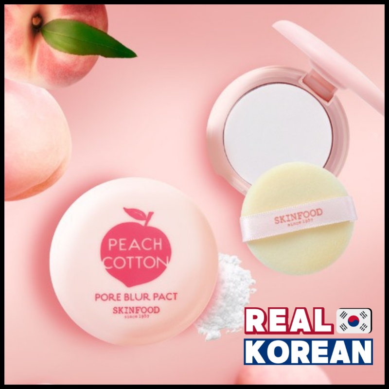 SKINFOOD Peach Cotton Pore Blur Pact 4 g