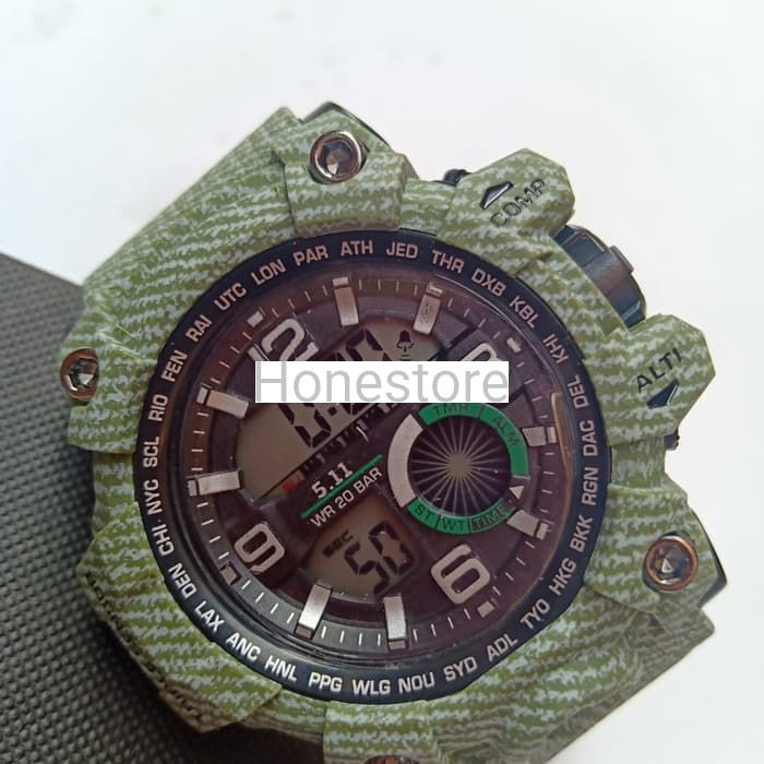Jam Tangan Sport 511 Loreng Jeans 511 murah