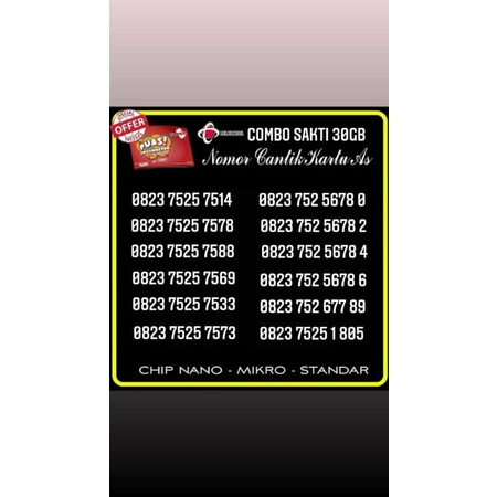 Kartu As cantik Rapih Combo sakti