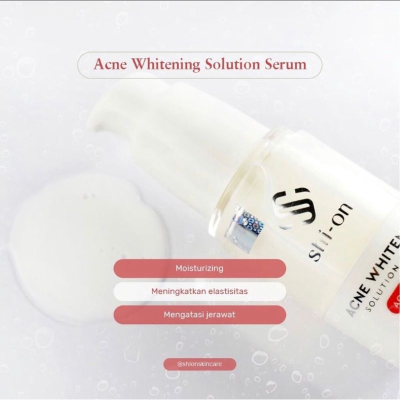 SHI-ON Serum Acne Whitening