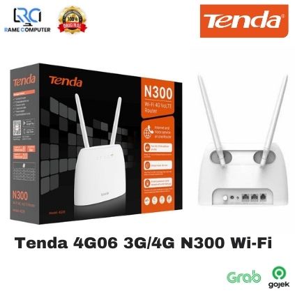 TENDA 4G06 N300 Wi-Fi 4G VoLTE Router New Generation 4G680