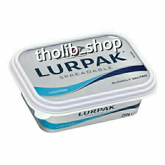 

butter lurpak spreadable light kemasan 250gr