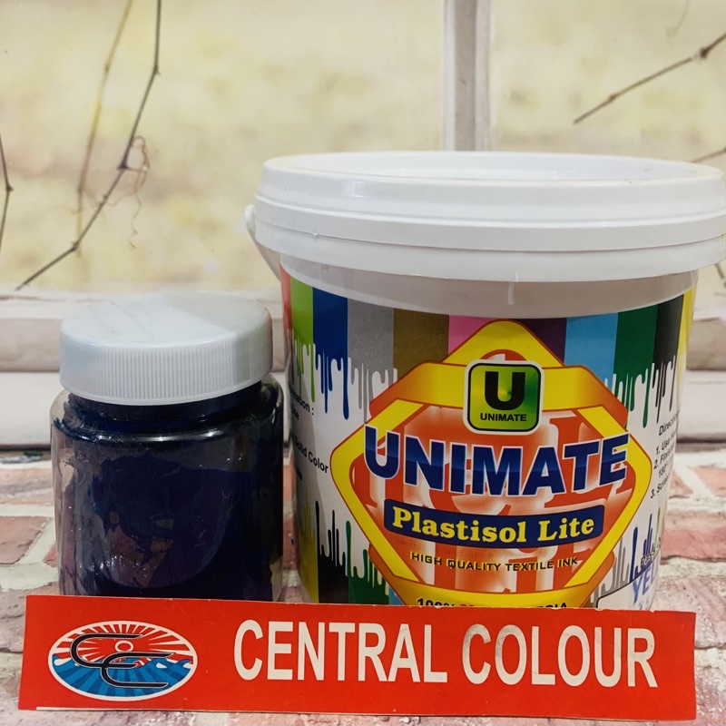 

Cat Plastisol Unimate LITE Blue / Biru - 200GR