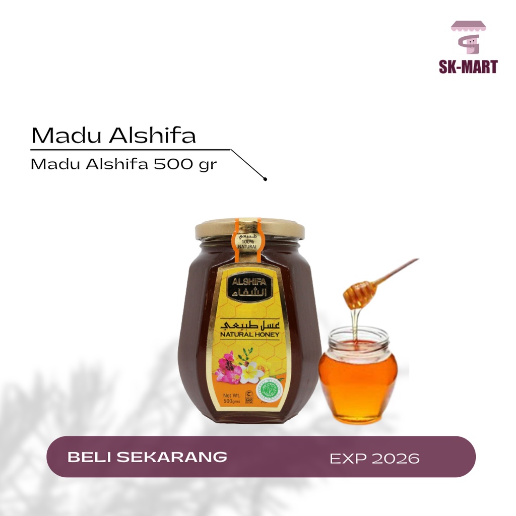 

MADU AL-SHIFA 100% NATURAL HONEY / 500GR