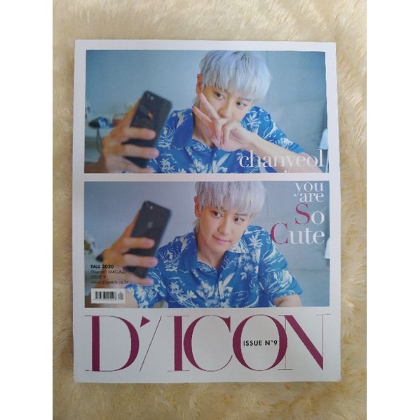 EXO DICON SEHUN CHANYEOL MAGAZINE PHOTOBOOK D'ICON