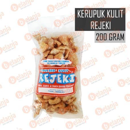 

Kerupuk Babi Kulit Rejeki 200 gr Oleh Oleh Bali