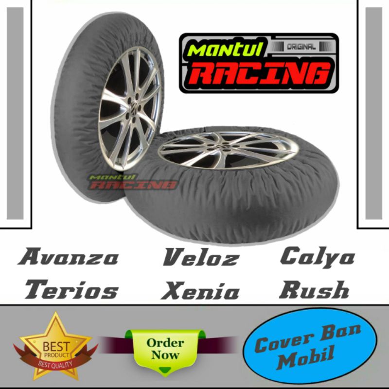 Sarung Ban Serep ( 4 pcs )/Cover Serep Ban Mobil BAHAN WATERPROOF UNIVERSAL TERBARU