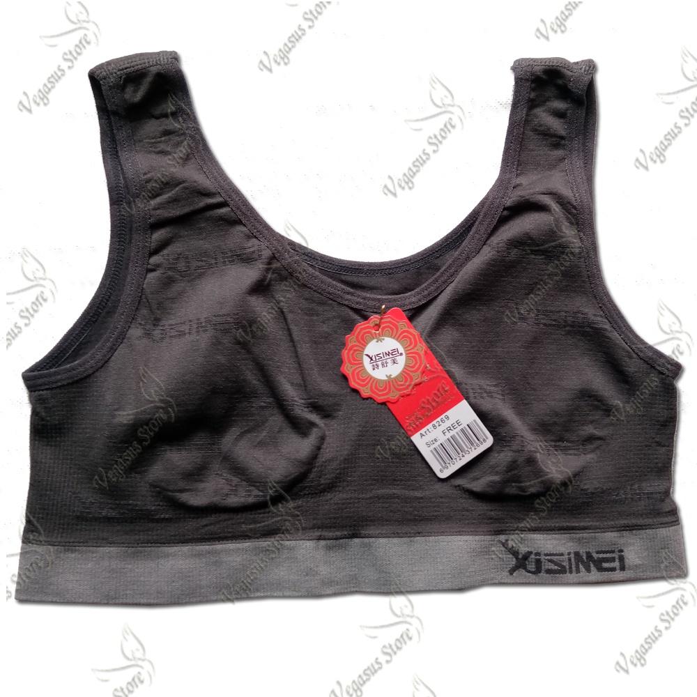 MINISET XISIMEI - IMPORT/MINISET Bra Sport Tanpa Kawat BH Termurah/MINISET REMAJA ABG/All Size(ukuran free 34, 36, 38, 40)-Vegasus Store(COD)