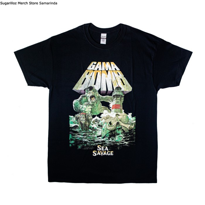 Kaos Band GAMA BOMB SEA SAVAGE - L
