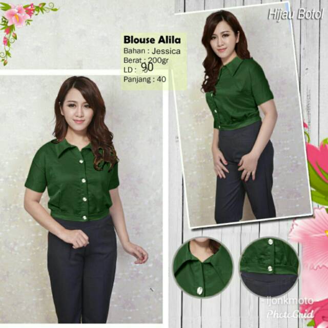 Alila shirt kemeja crop