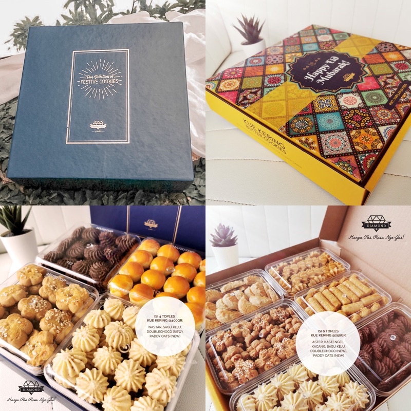 

Hampers Bingkisan Kue Kering Lebaran Diamond