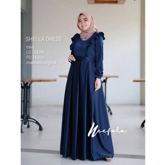 Shella dress ori mozbue