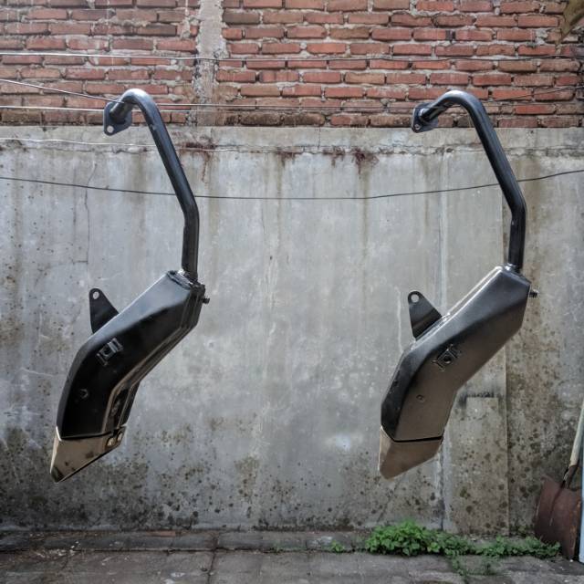 Knalpot KLX pnp X ride / xride Old suara original