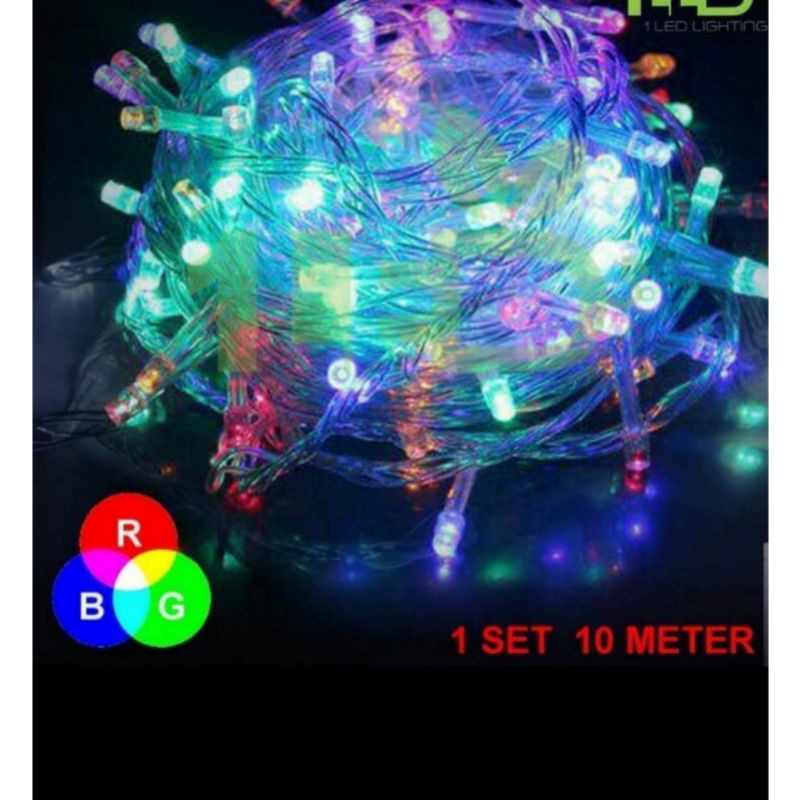 Lampu natal led Lampu hias warna warni